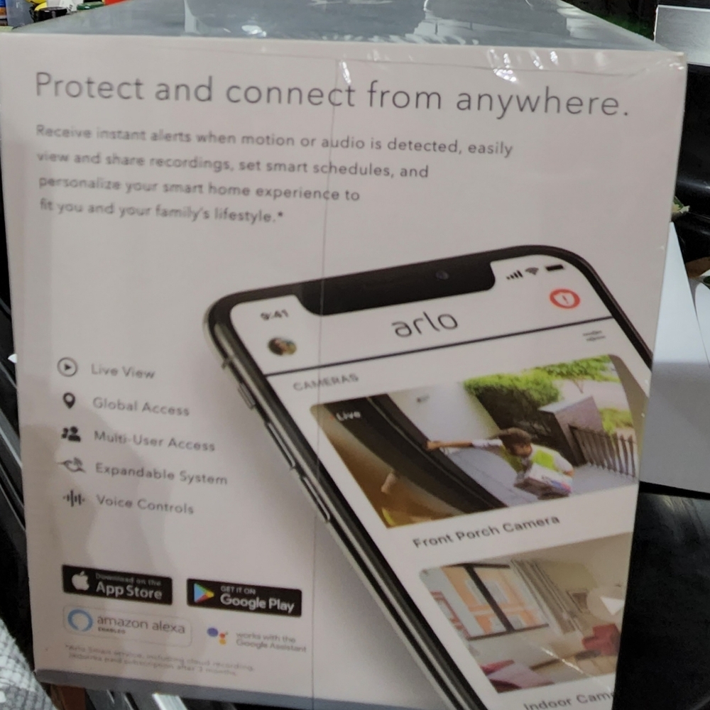 Arlo pro 3, 3 camera system
